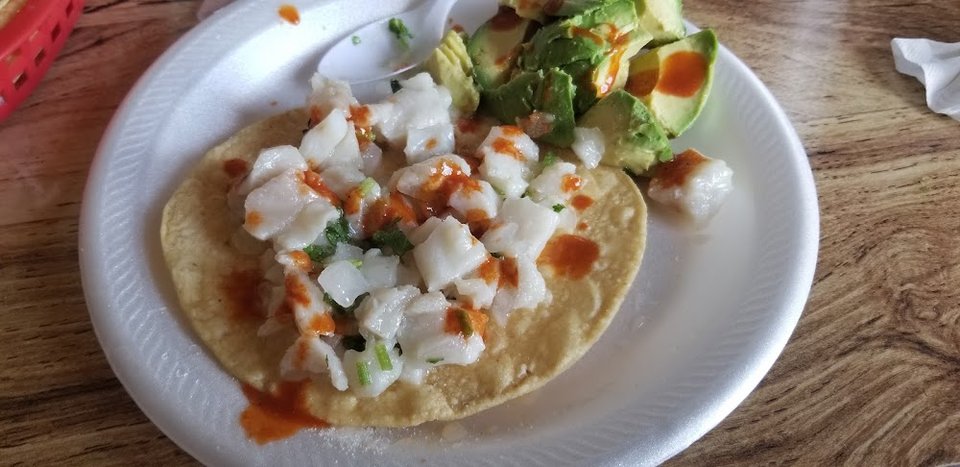 Tostada De Ceviche De Pezcado